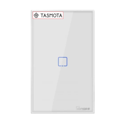 One Gang White Sonoff Smart Light Switch Tasmota