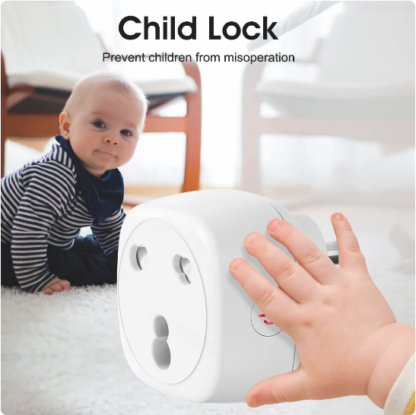 Child Lock with Tuya Smart Plug