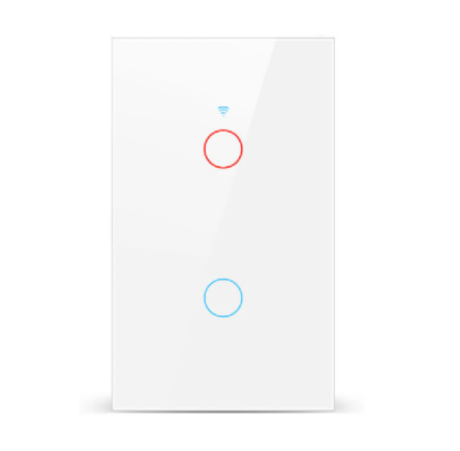 Two button White Zigbee Smart Switch