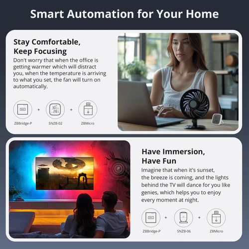SONOFF MICRO ZBMicro Zigbee USB Smart Adaptor for smart home automation and fast charging