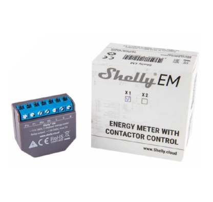 Shelly EM (Electricity Monitor) Relay Box