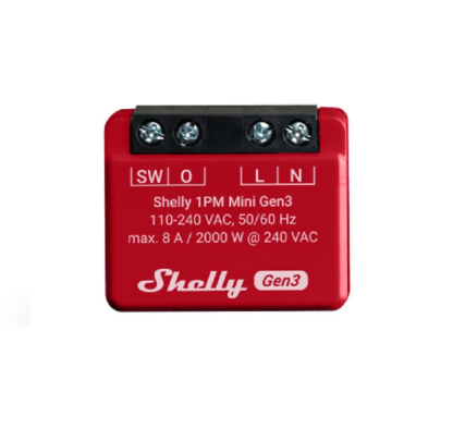 Shelly Smart Wi-Fi Mini Relay Gen3