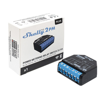 Shelly Smart Wi-Fi Relay 2PM Box