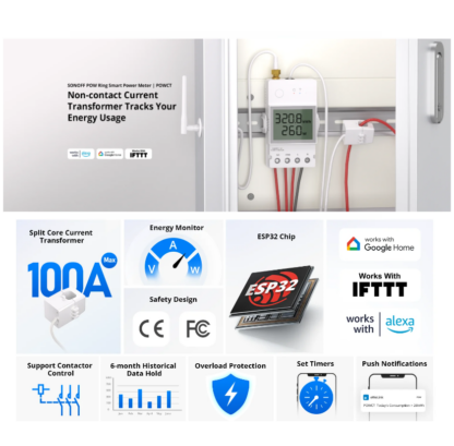 Sonoff Smart Power Meter POW info