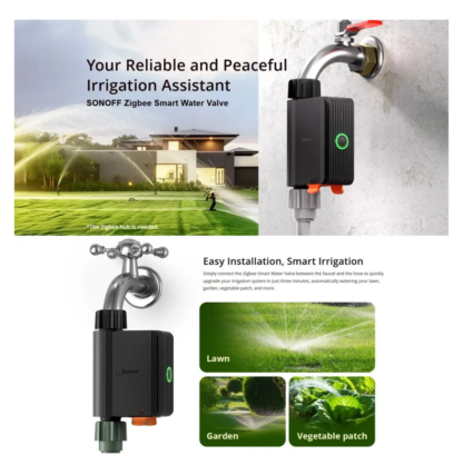 Sonoff Zigbee Smart Water Valve Info