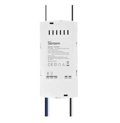 Sonoff iFan Wi-Fi Ceiling Fan Controller Back