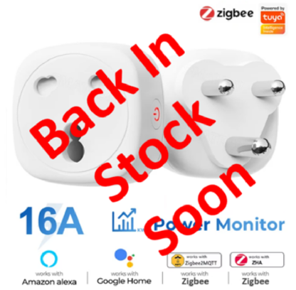 Zigbee 16A Smart Plug with Power Monitoring