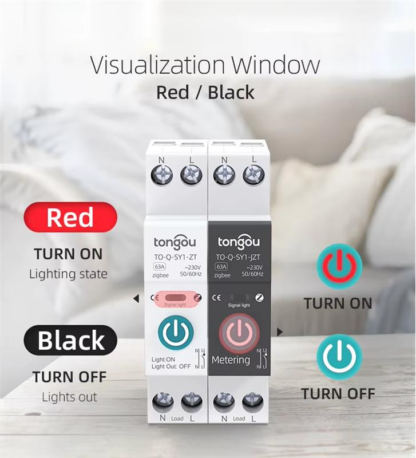 Zigbee Smart DIN Rail Switch