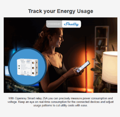 Shelly Ogemray Smart Relay Tracking