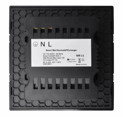 SmartPad Zigbee Plug Back