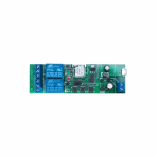 Wi-Fi Inching Relay Momentary-Self-Locking-Interlock Switch Module (ST-DC2)