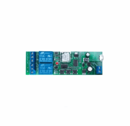 Wi-Fi Inching Relay Momentary-Self-Locking-Interlock Switch Module (ST-DC2)
