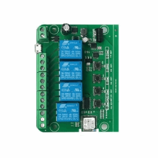 WiFi Inching Relay Momentary-Self-Locking-Interlock Switch Module (ST-DC4)
