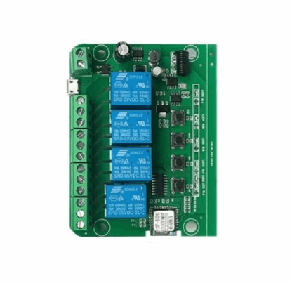 WiFi Inching Relay Momentary-Self-Locking-Interlock Switch Module (ST-DC4)