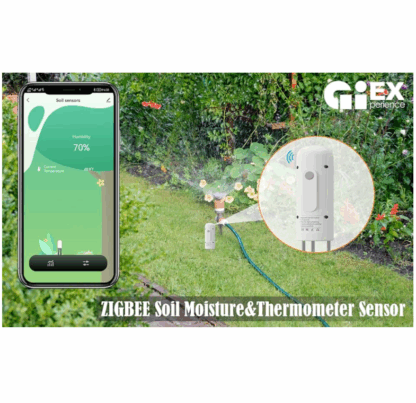 Zigbee Garden Soil Moisture & Temperature Sensor
