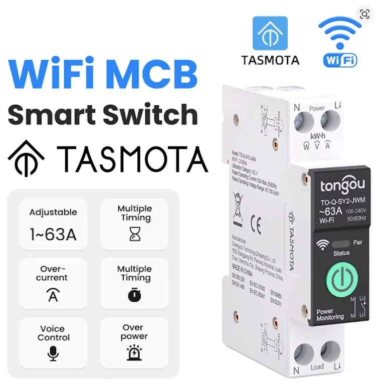Tasmota Wi-Fi Smart MCB Circuit Controller - Image 5