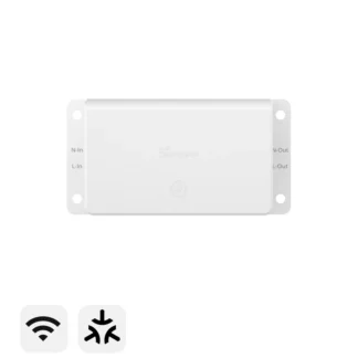 SONOFF BASIC GEN5 Matter WiFi Smart Switch BASIC-1GS front view white compact design