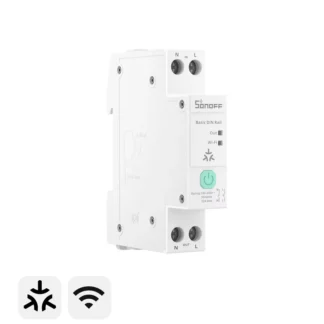 SONOFF BASIC DIN Rail, BASIC-1GSP, DIN rail smart switch, 32A Matter smart switch, Matter DIN rail switch