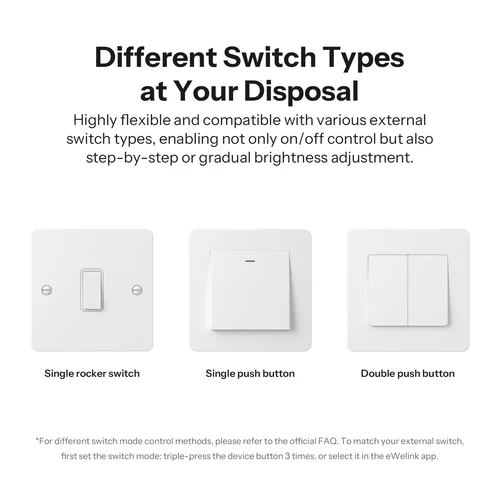 SONOFF MINI-ZBDIM Extreme Zigbee Dimmer Switch module compact design