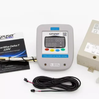 Geyserwise Delta T Tuya Wi-Fi Controller Kit complete set for differential solar geyser systems