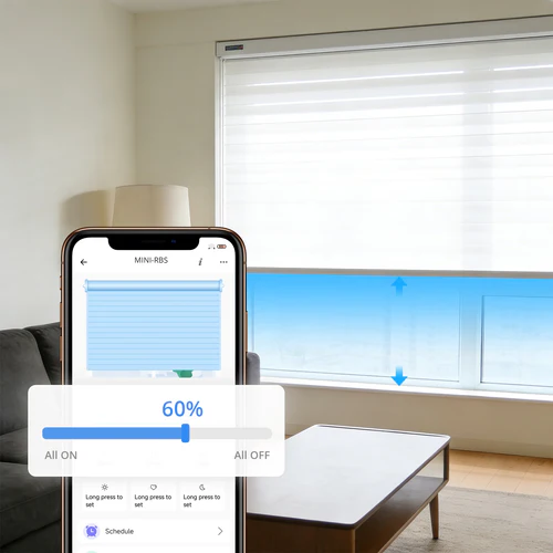 SONOFF MINI-RBS Smart Roller Shutter Switch for motorized curtains and blinds with percentage control