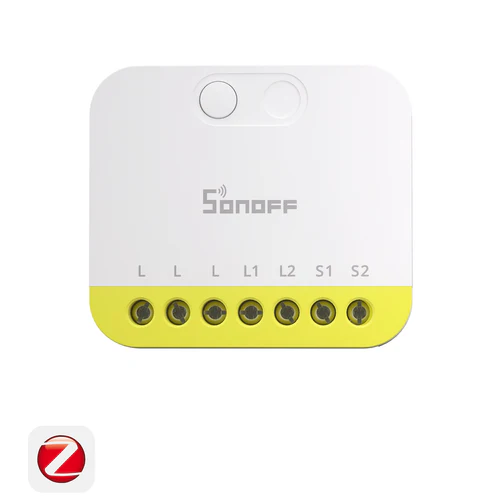 SONOFF MINI DUO-L 2-Gang Zigbee Smart Switch No Neutral MINI-ZB2GS-L dual load relay
