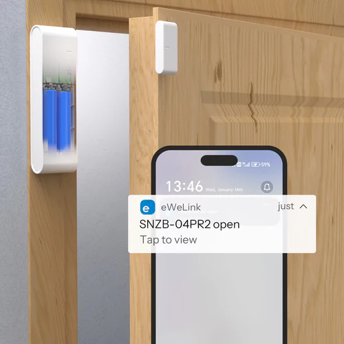 SONOFF SNZB-04PR2 SenseGuard DW Gen2 Zigbee Door Window Sensor with tamper alert