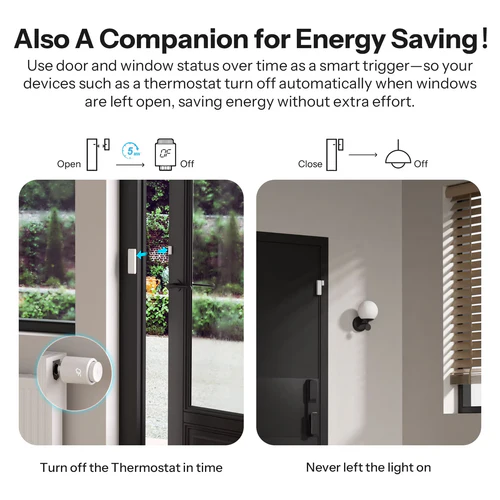 SONOFF SNZB-04PR2 SenseGuard DW Gen2 Zigbee Door Window Sensor with tamper alert