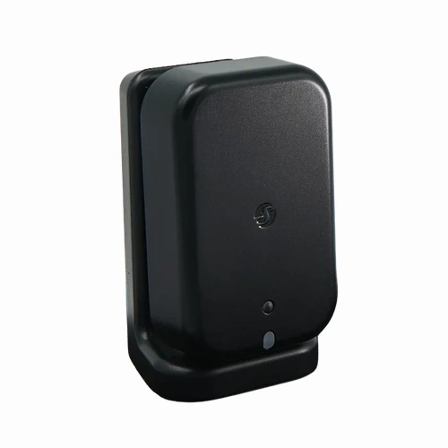 Close-up of Shelly Presence Gen4 Black multi-zone mmWave radar sensor